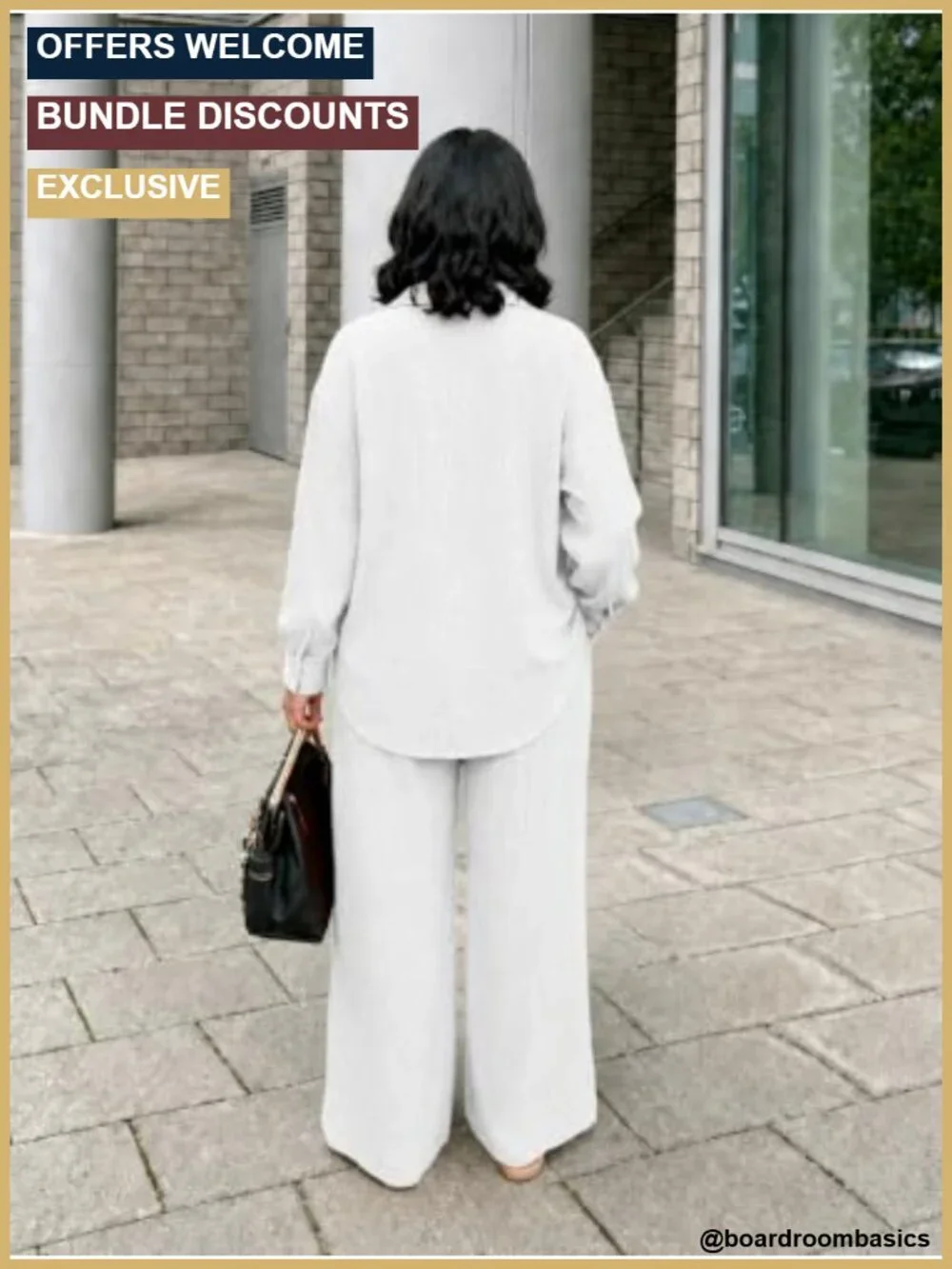 2 Piece Pant Set Women Dressy Palazzo Lounge Matching Outfit
